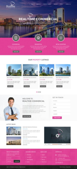 Web Design by pb for this project | Design: #7561650
