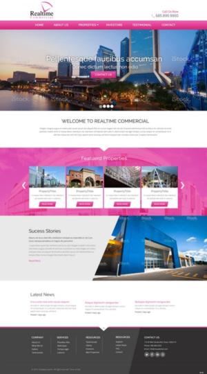 Web Design by pb for this project | Design: #7561654
