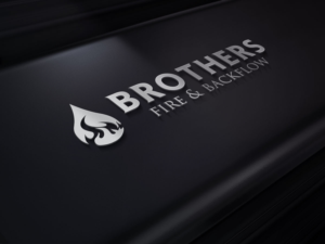 Diseño de Logo por Creativdiz para Brothers Fire & Backflow  | Diseño: #7543553