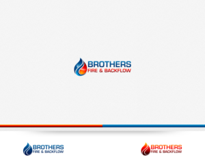 Diseño de Logo por damakyjr para Brothers Fire & Backflow  | Diseño: #7632677