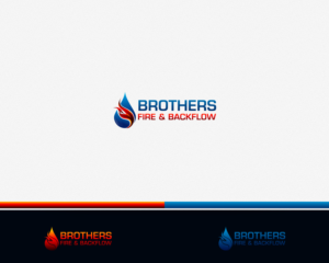 Diseño de Logo por damakyjr para Brothers Fire & Backflow  | Diseño: #7632847