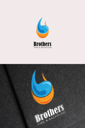 Diseño de Logo por senja para Brothers Fire & Backflow  | Diseño: #7556019
