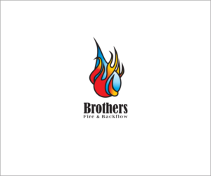 Diseño de Logo por bijuak para Brothers Fire & Backflow  | Diseño: #7548727