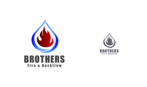 Diseño de Logo por GraphArt para Brothers Fire & Backflow  | Diseño: #7643356