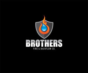Diseño de Logo por sonellevdm para Brothers Fire & Backflow  | Diseño: #7549493