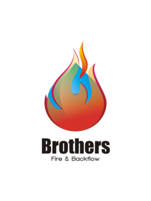 Diseño de Logo por Sushma para Brothers Fire & Backflow  | Diseño: #7580009