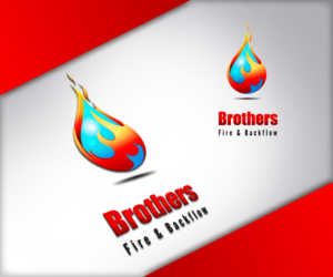Diseño de Logo por Lenora para Brothers Fire & Backflow  | Diseño: #7620480