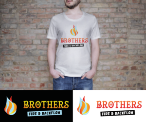 Diseño de Logo por z a n a para Brothers Fire & Backflow  | Diseño #7552536
