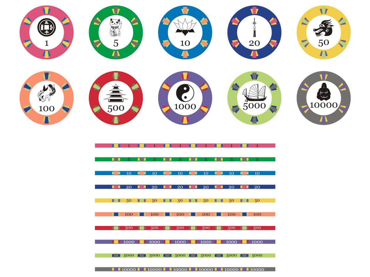 Diseño de Impresos por Nattya Forte para poker chip design | Diseño: #1932905