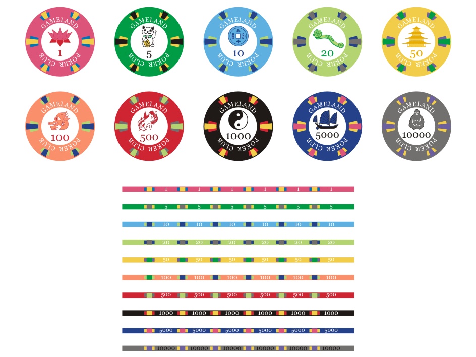 Print Design par Nattya Forte pour poker chip design | Design #1962496