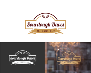 Sourdough Daves dba Roses cafe | Logo Design by Mario