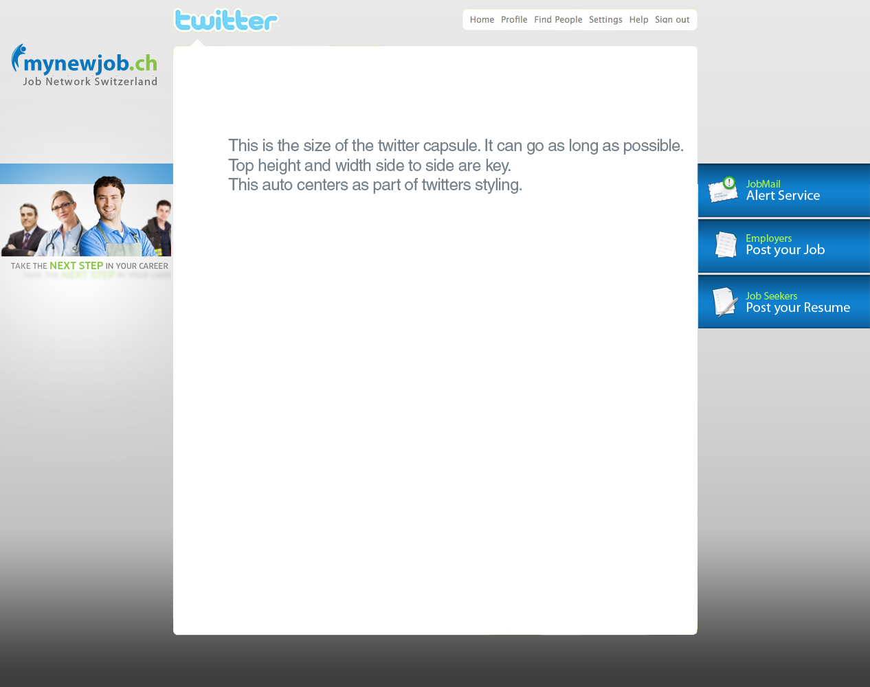 Twitter-Design von Noortje für dieses Projekt | Design #386408