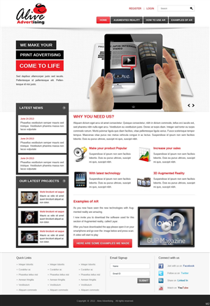 Web Design by pb for Creyf | Design: #1984487