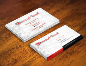 Visitenkarten-Design von INDIAN_Ashok für flowers a bunch | Design: #7548397
