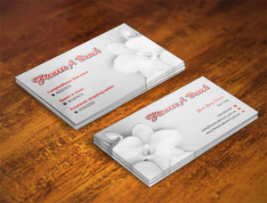 Business Card Design by INDIAN_Ashok for flowers a bunch | Design: #7548409