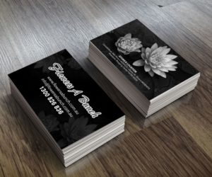 Business Card Design by sarahcordial_designs for flowers a bunch | Design #7554824