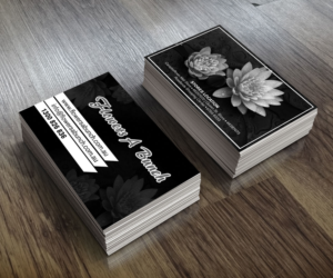 Visitenkarten-Design von saracdesigns für flowers a bunch | Design: #7554825