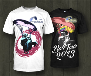 T-shirt Design by acehoodrich for High Adventure Paragliding | Design: #1951752