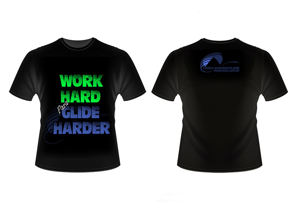 T-shirt Design by Kelechi Bradley for High Adventure Paragliding | Design #1949718