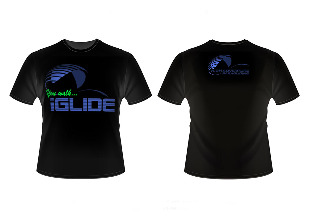 T-shirt Design by Kelechi Bradley for High Adventure Paragliding | Design #1949965