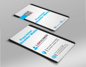 Visitenkarten-Design von AwsomeD für Precision Boulder Walls Pty Ltd | Design: #7582195