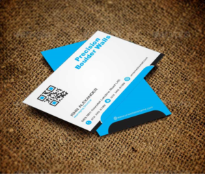Business Card Design by AwsomeD for Precision Boulder Walls Pty Ltd | Design: #7582200