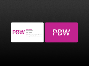 Business Card Design by Creations Box 2015 for Precision Boulder Walls Pty Ltd | Design: #7563775