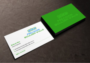 Business Card Design by Creations Box 2015 for Precision Boulder Walls Pty Ltd | Design: #7563780