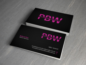 Business Card Design by Creations Box 2015 for Precision Boulder Walls Pty Ltd | Design: #7563784