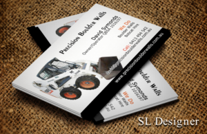 Business Card Design by SL Designer for Precision Boulder Walls Pty Ltd | Design: #7557070
