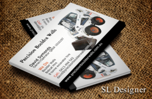 Business Card Design by SL Designer for Precision Boulder Walls Pty Ltd | Design: #7572158
