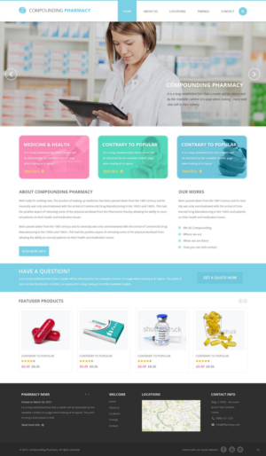 Web Design by pb for this project | Design: #7573151