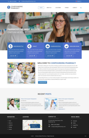Web Design by pb for this project | Design: #7574501