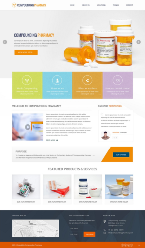Web Design by pb for this project | Design: #7584296