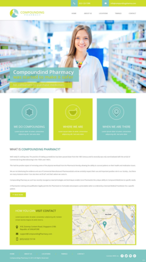 Web Design by pb for this project | Design: #7584297