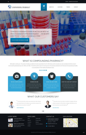 Web Design by pb for this project | Design: #7584300