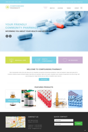Web Design by pb for this project | Design: #7584302