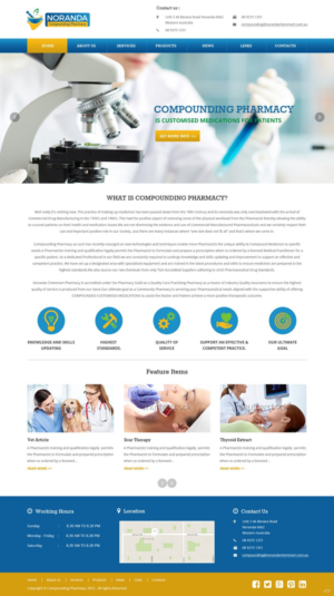 Web Design by pb for this project | Design: #7606311