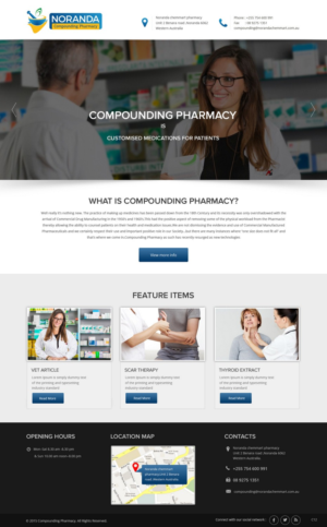 Web Design by pb for this project | Design: #7606313