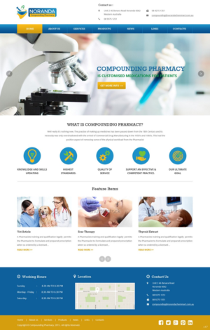 Web Design by pb for this project | Design: #7606315