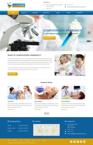 Web Design by pb for this project | Design: #7606316