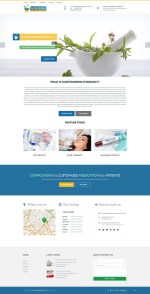Web Design by pb for this project | Design: #7612393