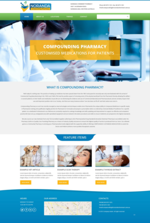 Web Design by pb for this project | Design: #7612394