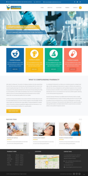 Web Design by pb for this project | Design: #7612398
