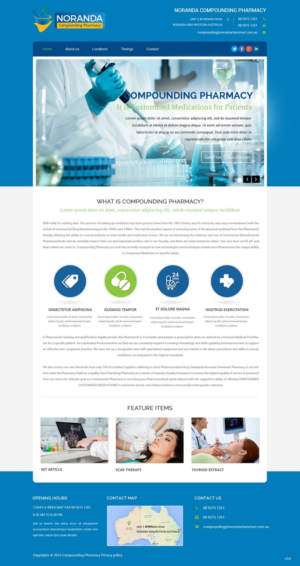 Web Design by pb for this project | Design: #7612400