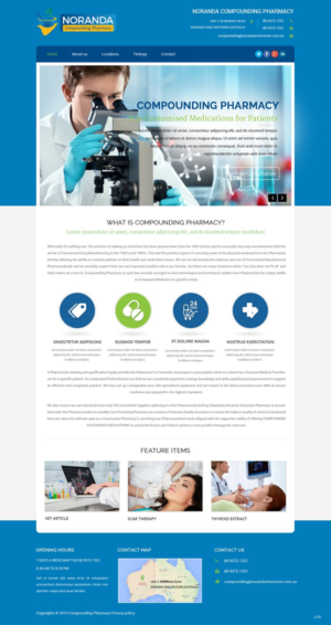 Web Design by pb for this project | Design: #7612402