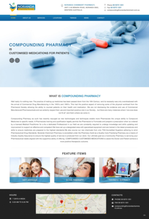 Web Design by pb for this project | Design: #7612405