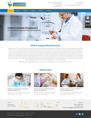 Web Design by pb for this project | Design: #7612406