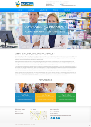 Web Design by pb for this project | Design: #7617863