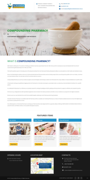 Web Design by pb for this project | Design: #7635636